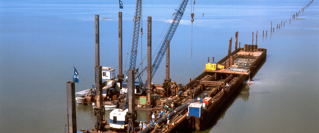 Construção do Gasoduto de Sines a Setúbal