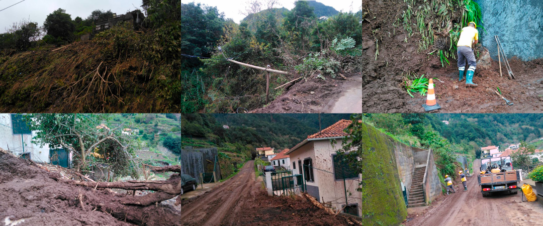 Restabelecimento de eletricidade na Ilha da Madeira